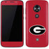 University of Georgia Logo Red Moto E5 Play Skin